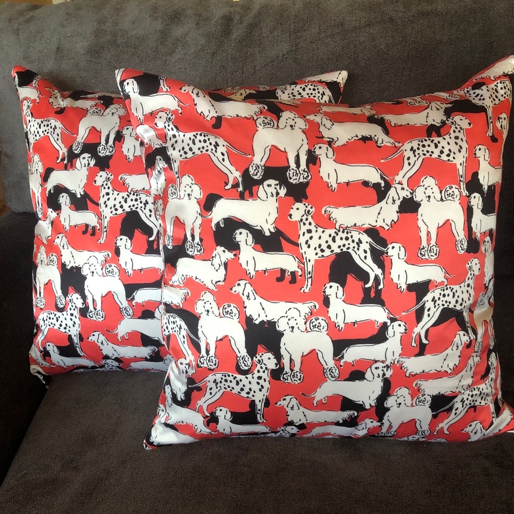 Kate Spade Poodle Throw Pillow